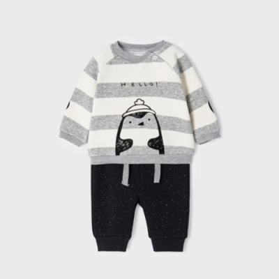 Fato de Treino Felpa Pinguin