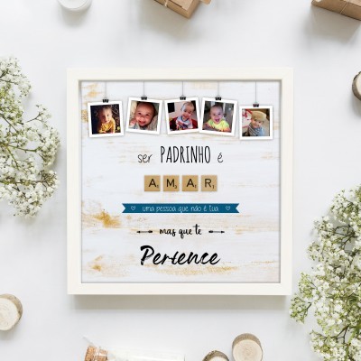 Quadro "Ser Padrinho"