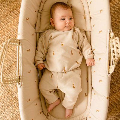 Calças em Felpa Safari