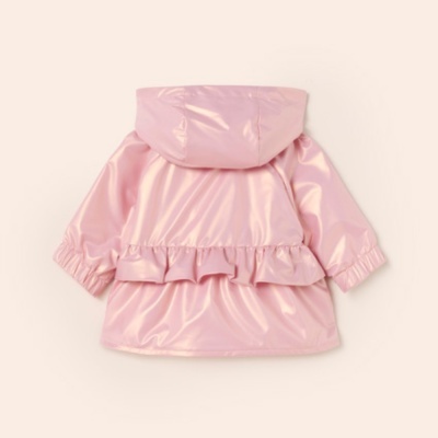 Parka reversível com capuz