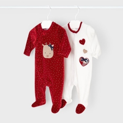 Conjunto 2 Babygrows Natal