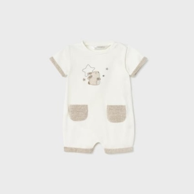 Babygrow Calção manga curta