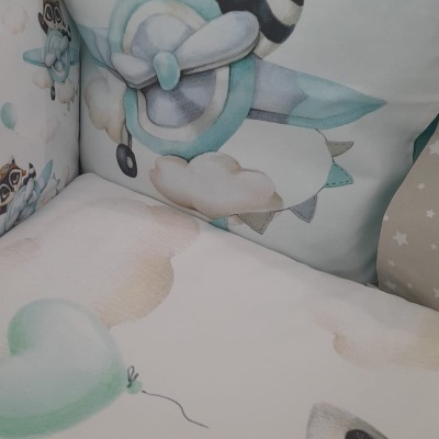 colcha + 7 almofadas