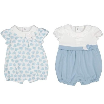 Ref:1710 - conjunto babygrows - 2 peças