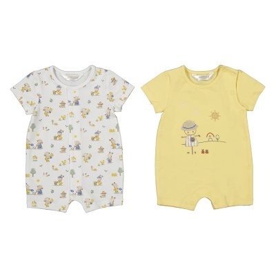 Ref: 1707 Cor: 10 Pack 2 Babygrows