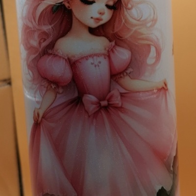 Tumbler / copo térmico Princesa