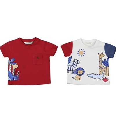 Ref: 1002 Cor: 95 - Pack 2 t-shirts