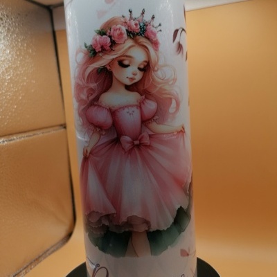 Tumbler / copo térmico Princesa