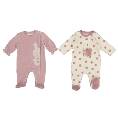 Ref: 2781 Cor: 95 - Pack 2 Babygrows
