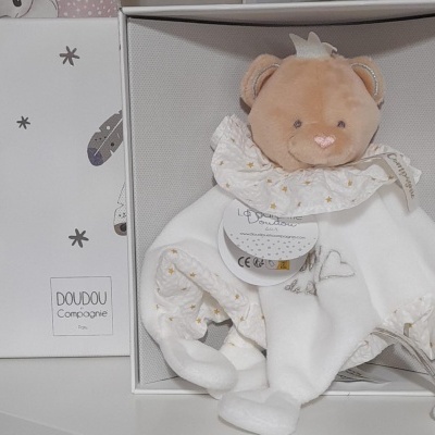 Ref:DC3537 - Doudou Urso Bege