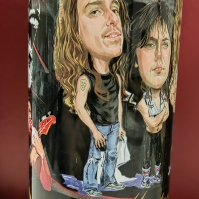 Tumbler metallica