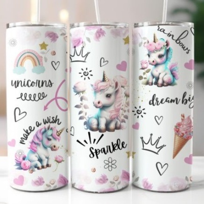 Tumbler Unicornio