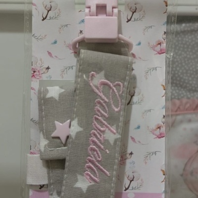 Porta chuchas Baby Blush personalizado
