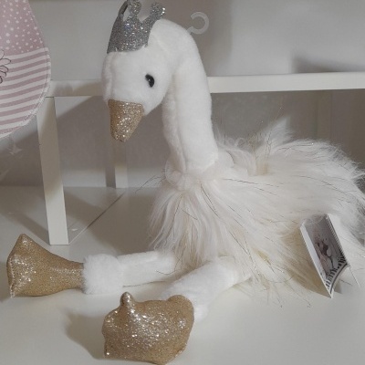 Ref:HO2787 - Cisne médio branco
