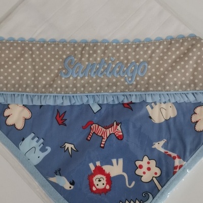 Fralda Baby Blush com nome