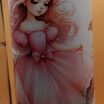 Tumbler / copo térmico Princesa