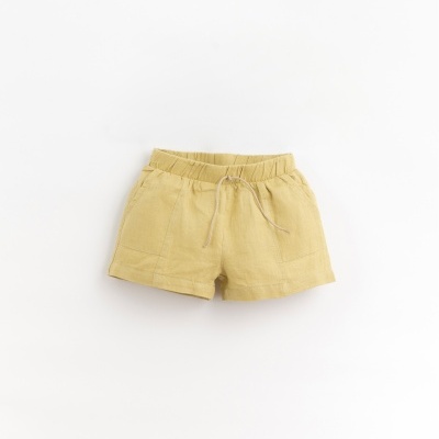 Calções linho verde