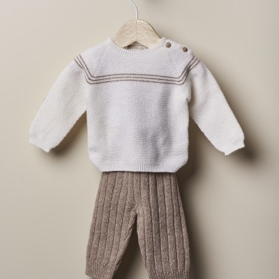 Camisola com abertura no ombro tricotada em lã | LOVE IN WINTER DAYS