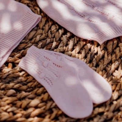 Carapins tricotados em algodão orgânico | NATURAL TOUCH