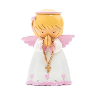 Anjo da Guarda rosa (M- 12cm)