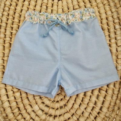 Calções de banho azuis