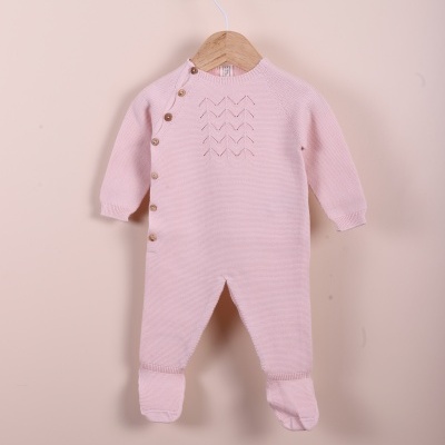 Babygrow tricotado em algodão orgânico | ORGANIC BABY