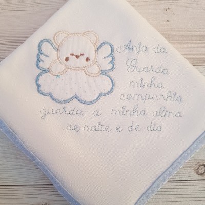 Fralda de algodão anjo da guarda