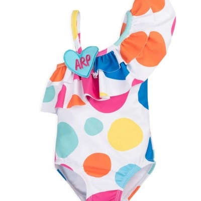 Fato de banho bolas coloridas