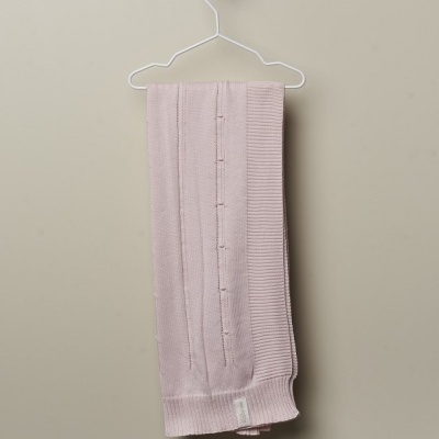 Manta tricotada em algodão orgânico | NATURAL TOUCH