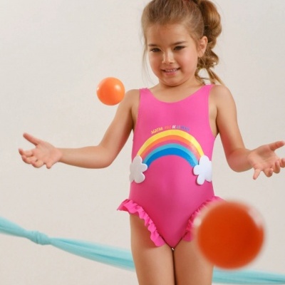 Fato de banho rainbow