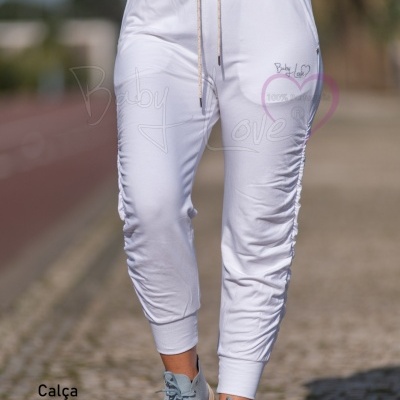 CALÇA COMFY C/ FRANZIDO