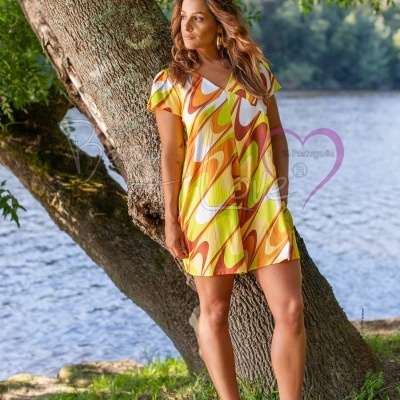 MACAQUINHO COM MANGA TULIPA