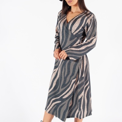 VESTIDO TRESPASSE ANIMAL PRINT