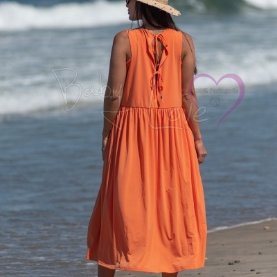 VESTIDO MIDI OVERSIZE