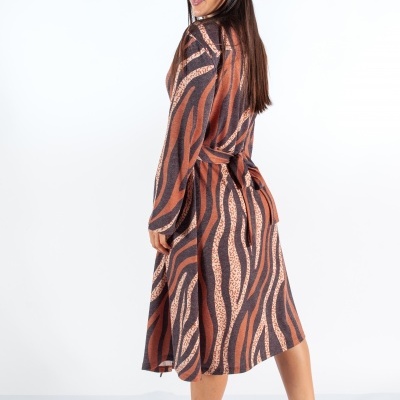 VESTIDO TRESPASSE ANIMAL PRINT