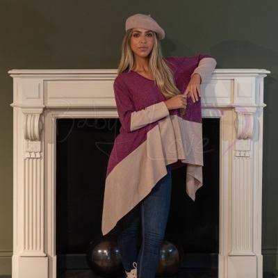 CAMISOLA DE PONTAS BICOLOR