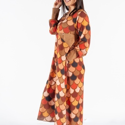 VESTIDO MIDI SUBLIMADO