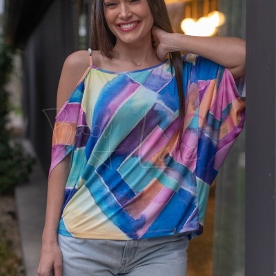 TÚNICA ALÇA C/ PÉROLAS