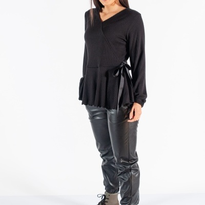 CAMISOLA LISA CANELADA