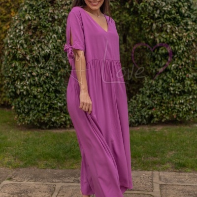 VESTIDO COMPRIDO VISCOSE