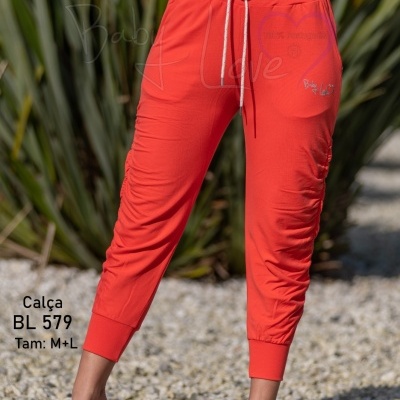 CALÇA COMFY C/ FRANZIDO