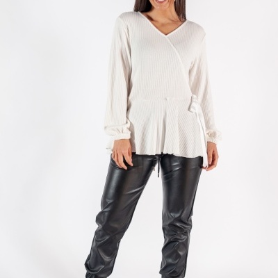 CAMISOLA LISA CANELADA