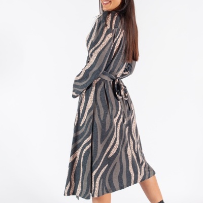 VESTIDO TRESPASSE ANIMAL PRINT