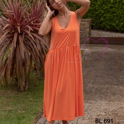 VESTIDO MIDI OVERSIZE