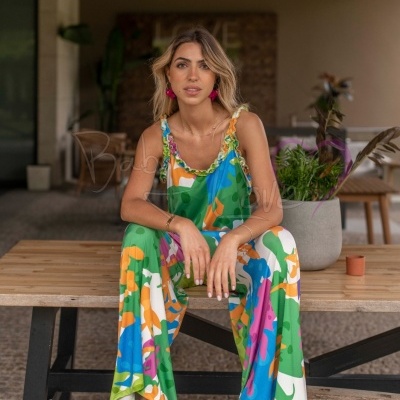 MACACÃO ALÇA C/FOLHO