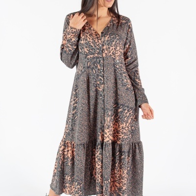 CAMISEIRO ANIMAL PRINT