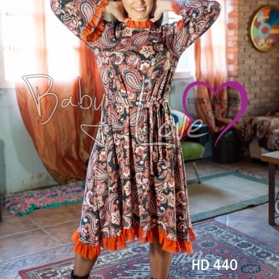 VESTIDO MIDI CORNUCÓPIAS