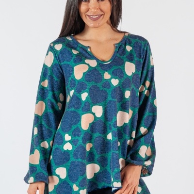 CAMISOLA CORAÇÃO