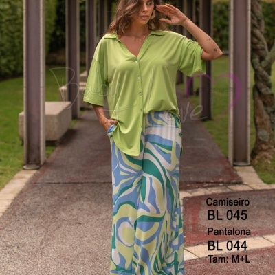 CONJUNTO - Pantalona + Camiseiro