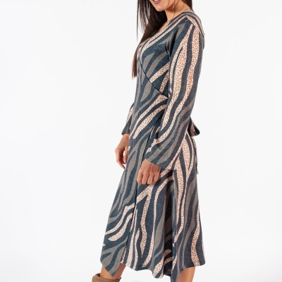 VESTIDO TRESPASSE ANIMAL PRINT